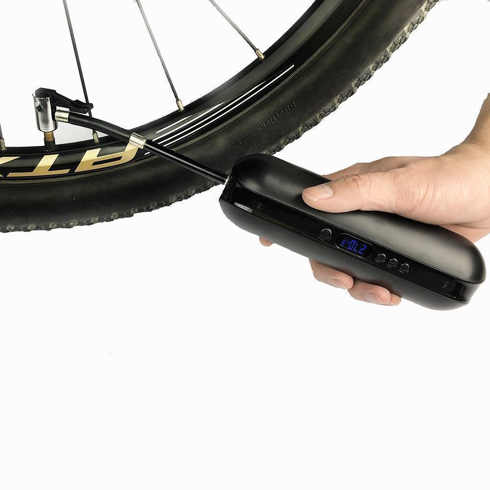Inflador eléctrico de bicicletas, inflador de neumáticos inalámbrico recargable
