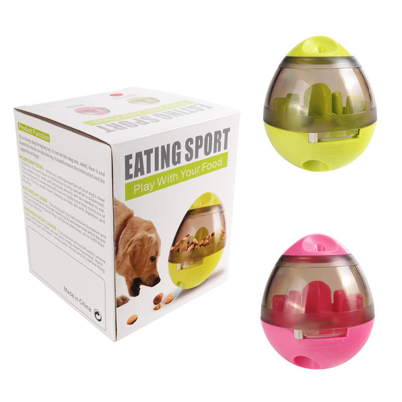 Juguete divertido dispensador alimentador de alimentos para mascotas.