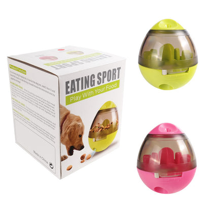 Juguete divertido dispensador alimentador de alimentos para mascotas.