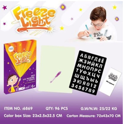 Juguete educativo almohadilla de dibujo 3D Magic 8 efectos de luz rompecabezas tablero Sketchpad
