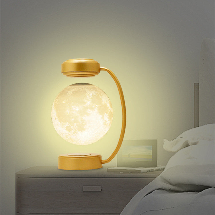 Creativa suspensión magnética LED Bombilla Luz de mesa